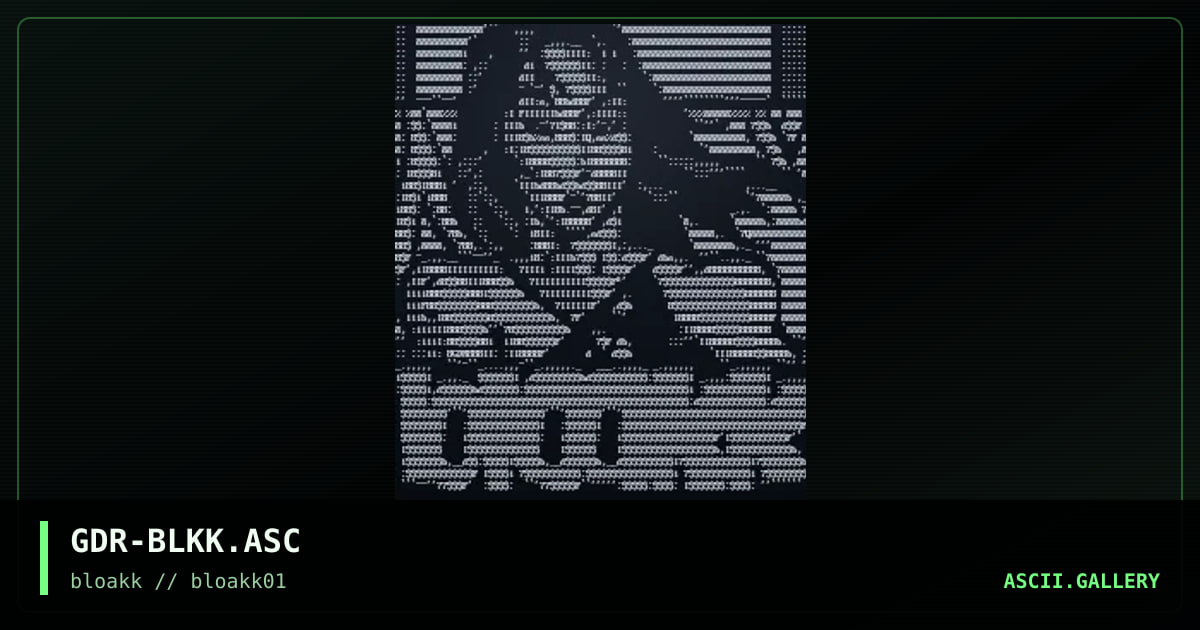 GDR-BLKK.ASC, by gravedancer, 1998