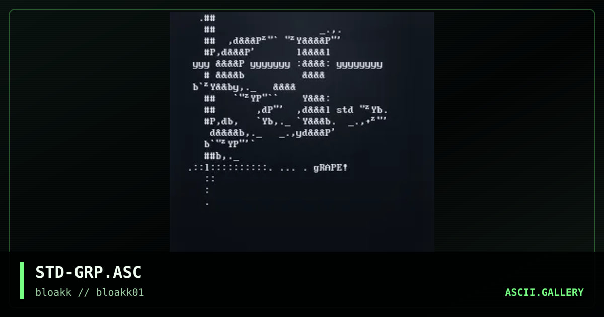 STD-GRP.ASC, by stridh, 1998