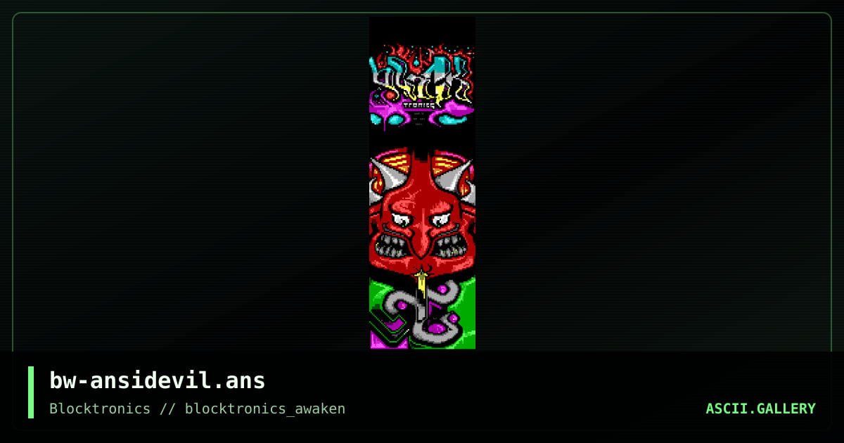 bw-ansidevil.ans, by binary walker, 2013