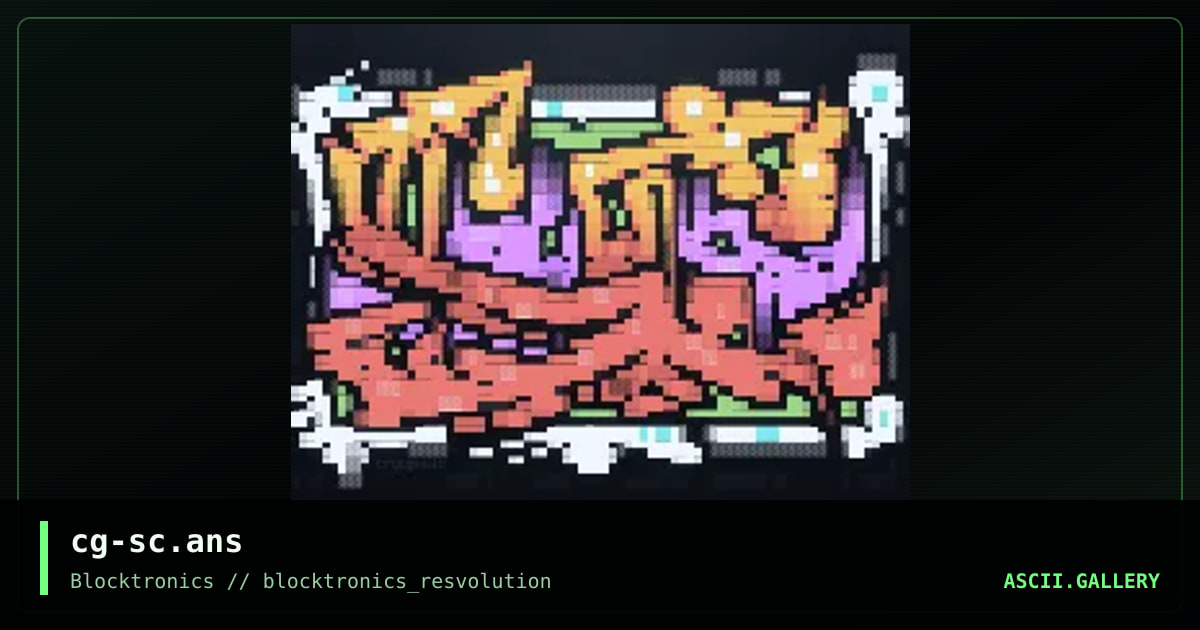 cg-sc.ans, by cryogenic, 2008