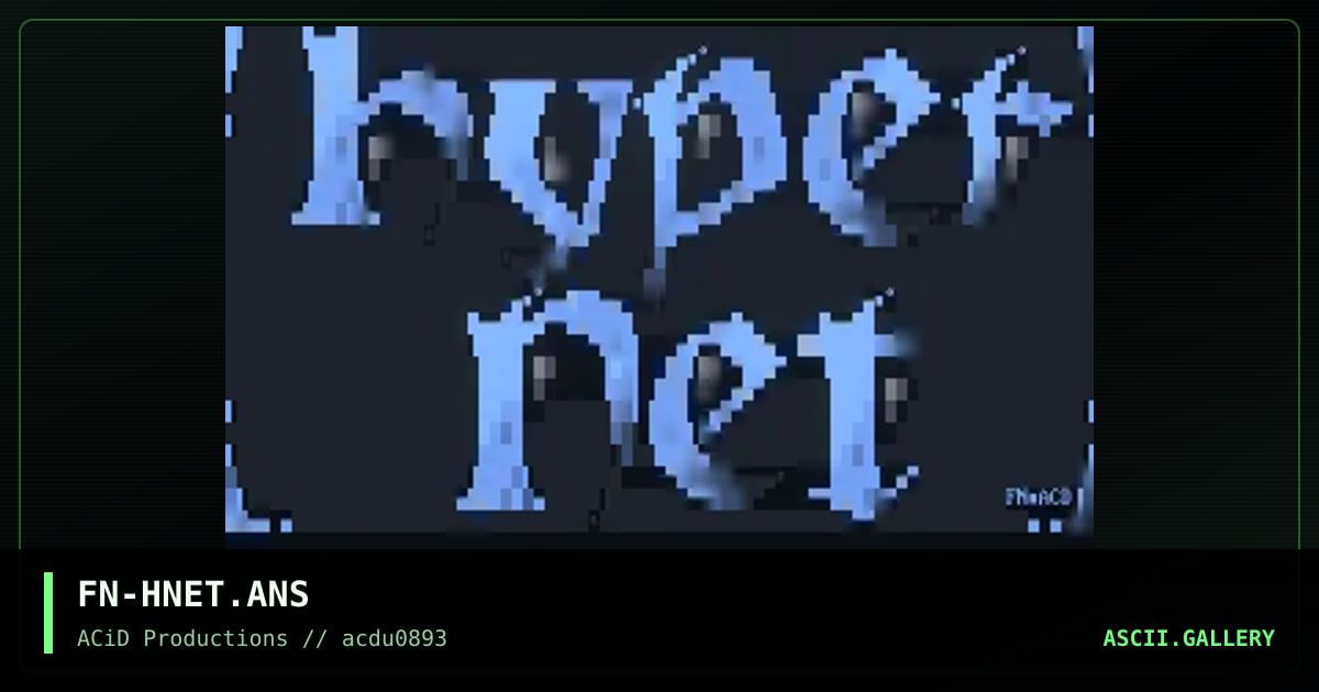 FN-HNET.ANS, by fusion, 1993