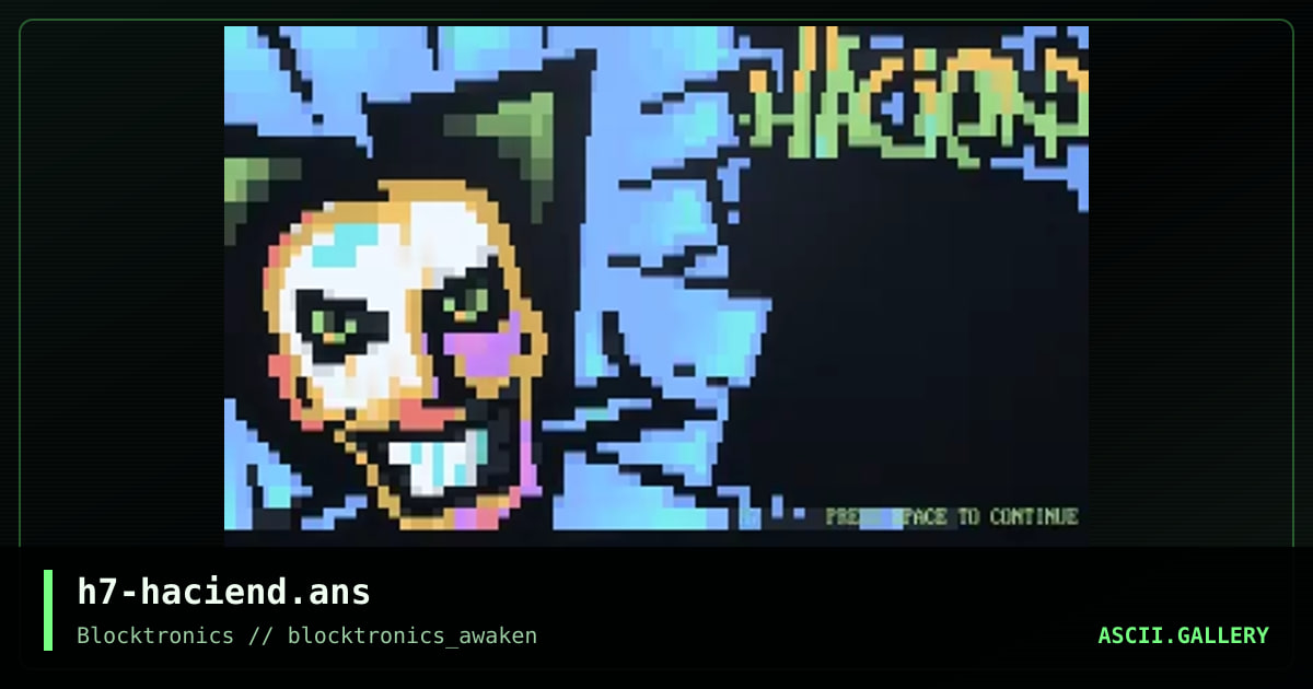 h7-haciend.ans, by h7, 2013