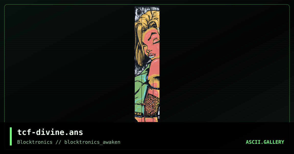 tcf-divine.ans, by tcf, 2013