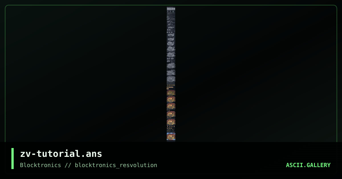 zv-tutorial.ans, by zerovision, 2008