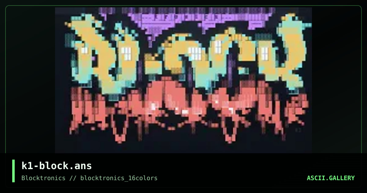 k1-block.ans, by knocturnal, 2013
