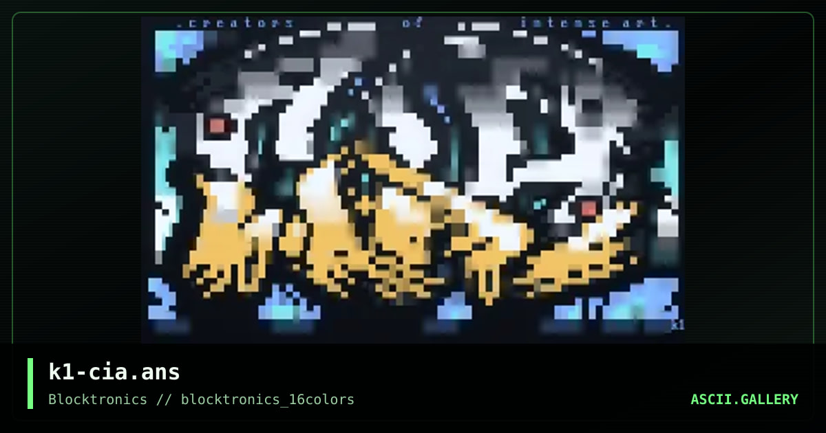 k1-cia.ans, by knocturnal, 2013