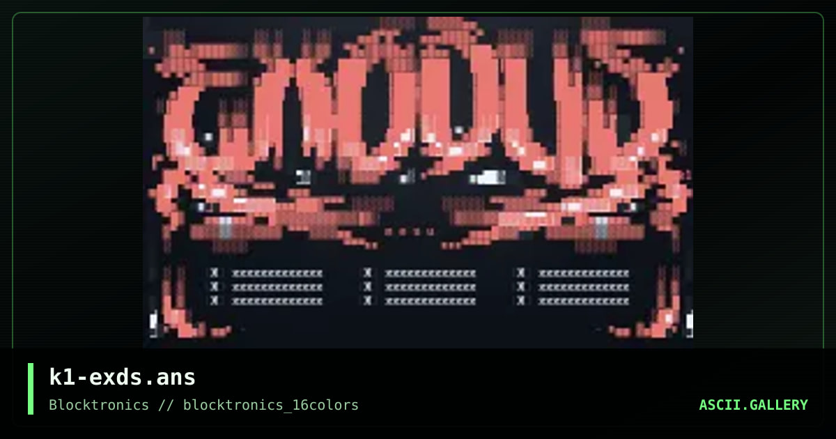 k1-exds.ans, by knocturnal, 2013