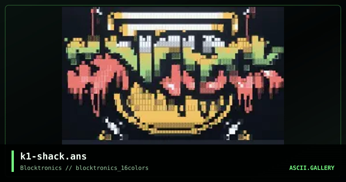 k1-shack.ans, by knocturnal, 2013