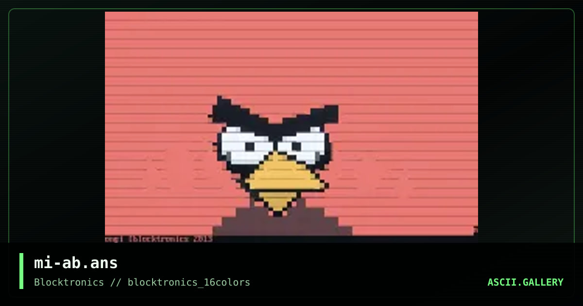 Angry Birds, by mongi, 2013