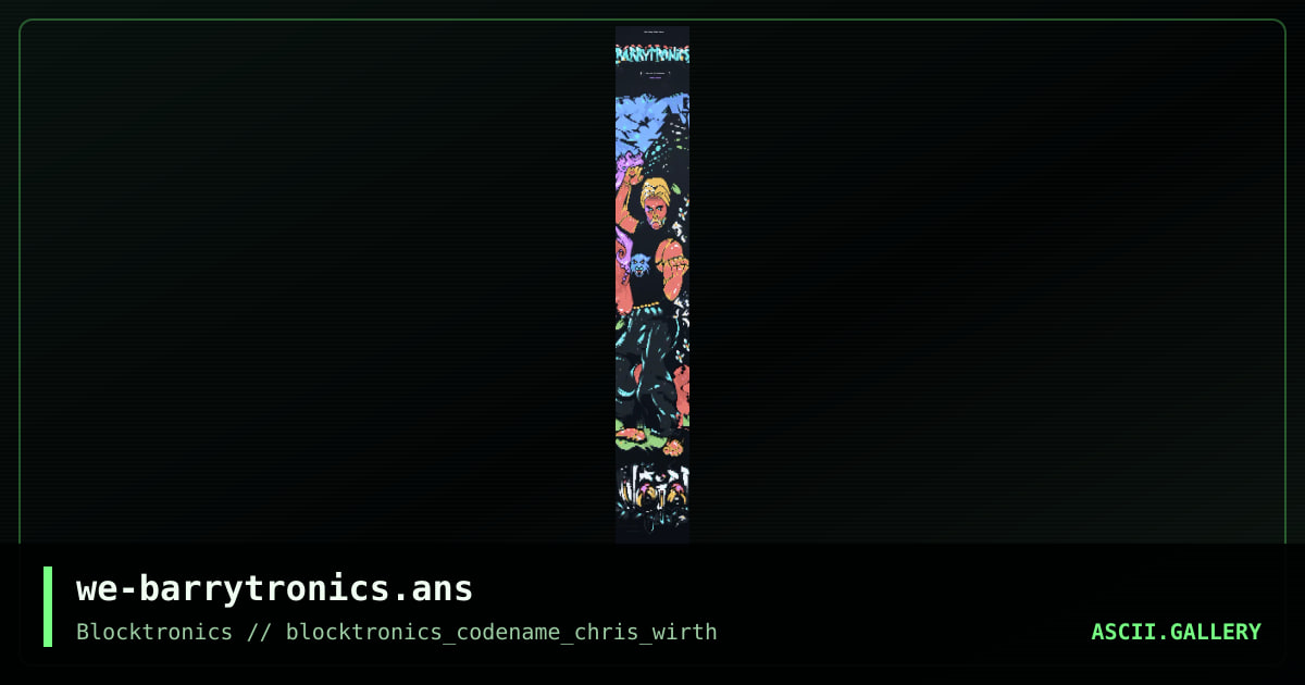 we-barrytronics.ans, by enzo, avg, grindstoned, 2009