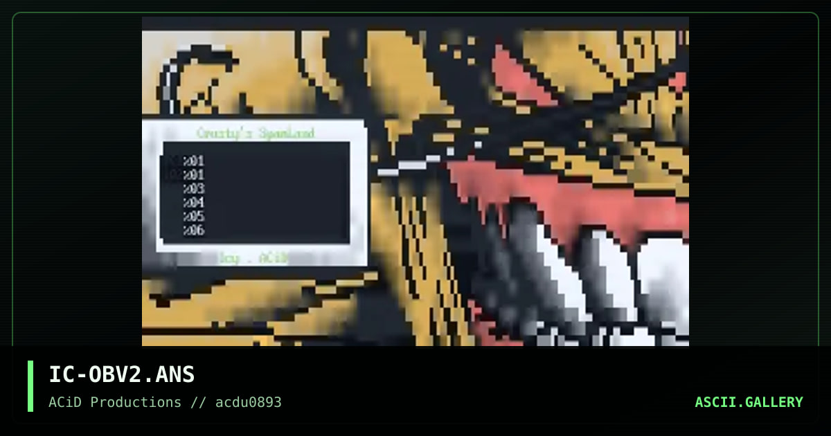 IC-OBV2.ANS, by icy, 1993