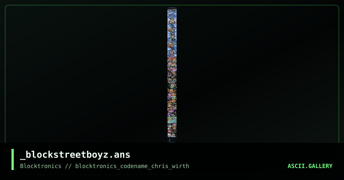 _blockstreetboyz.ans, by enzo, 2009