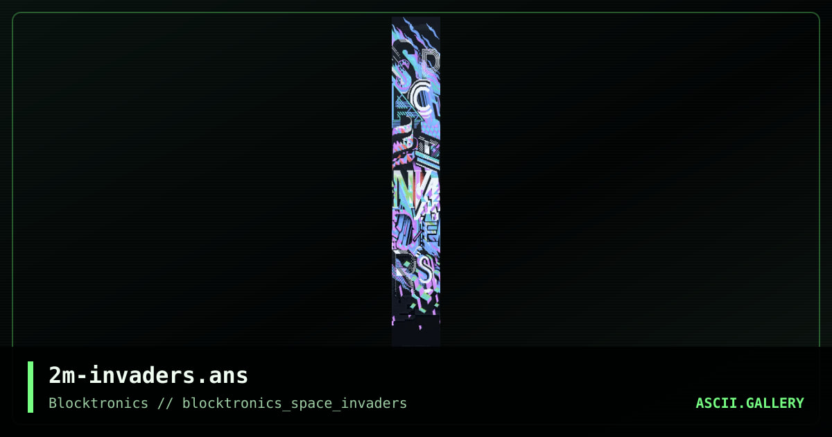 2m-invaders.ans, by mattmatthew, 2013