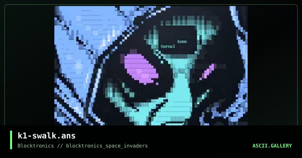 k1-swalk.ans, by knocturnal, 2013