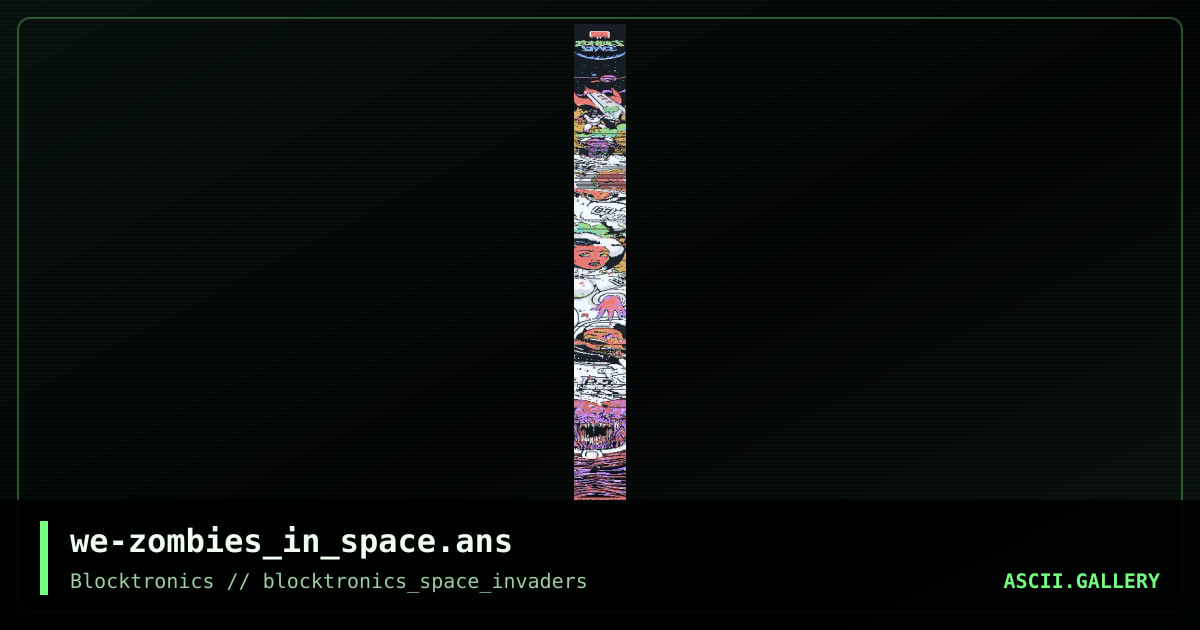 we-zombies_in_space.ans, by ungenannt, misfit, the creep fever, 2013