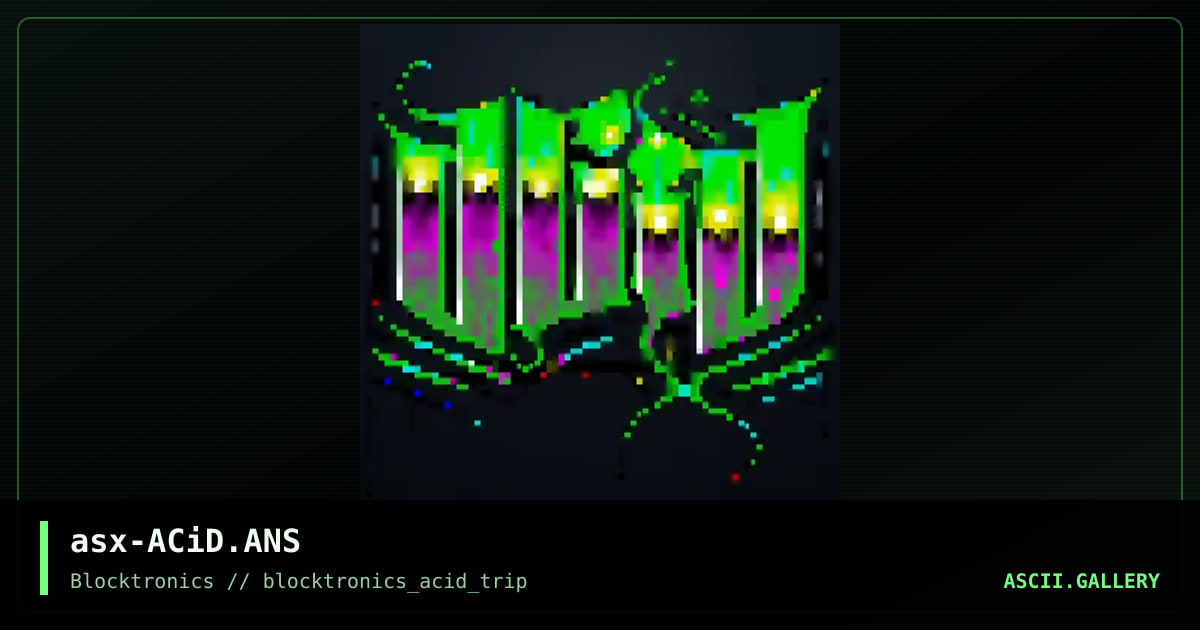 ACiD, by asphyx, 2013
