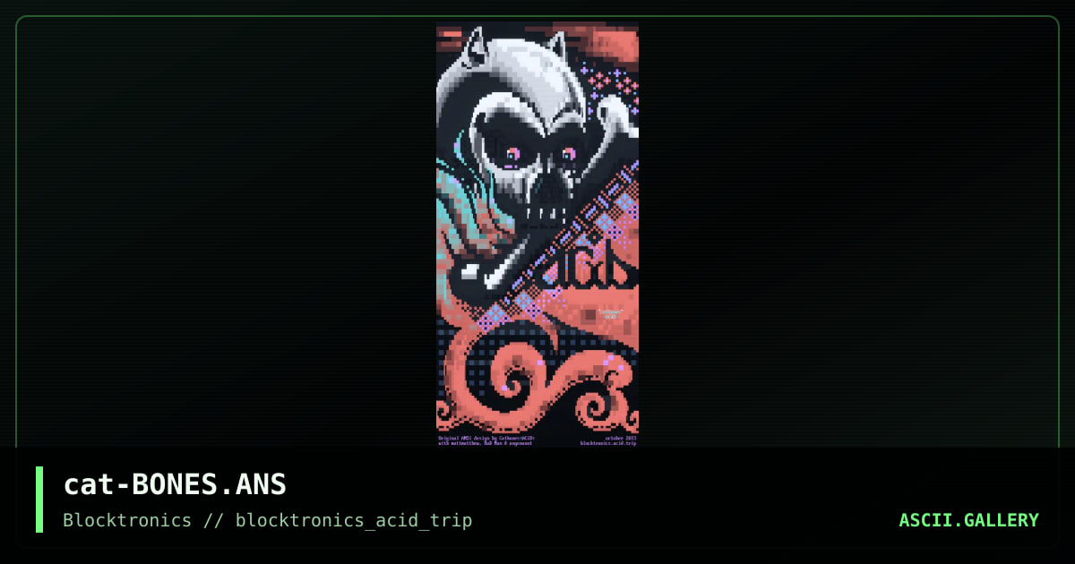 Bones, by catbones, 2013