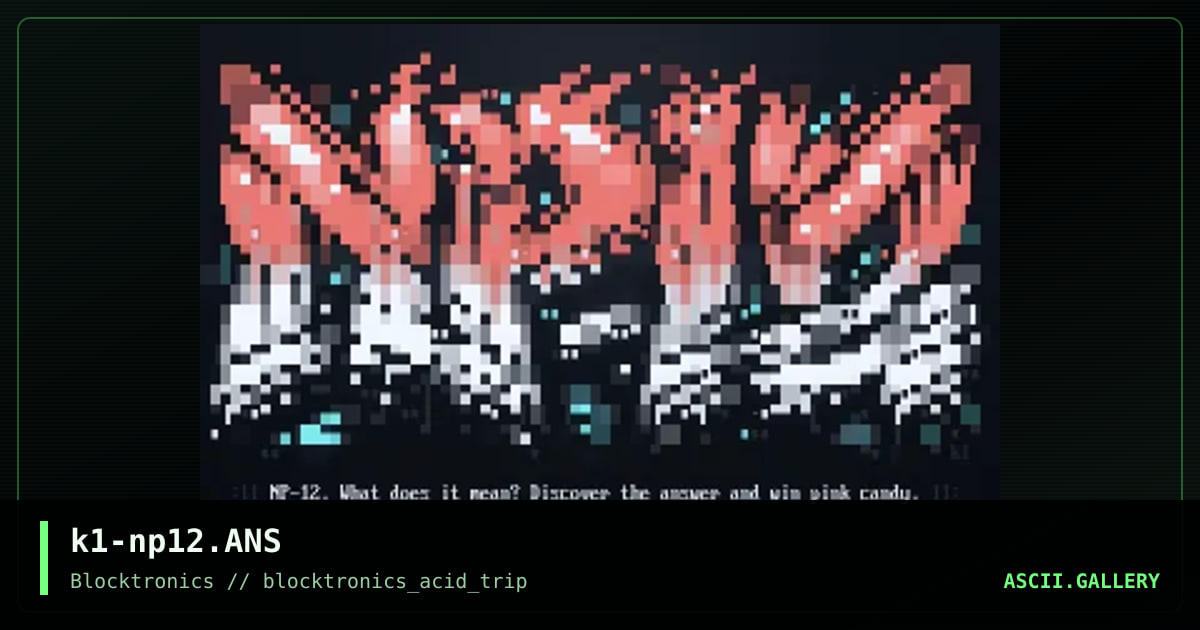 NP-12, by knocturnal, 2013