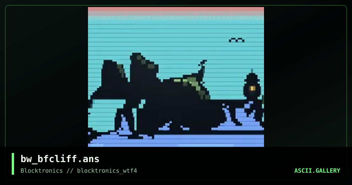 bw_bfcliff.ans, by binary walker, 2014