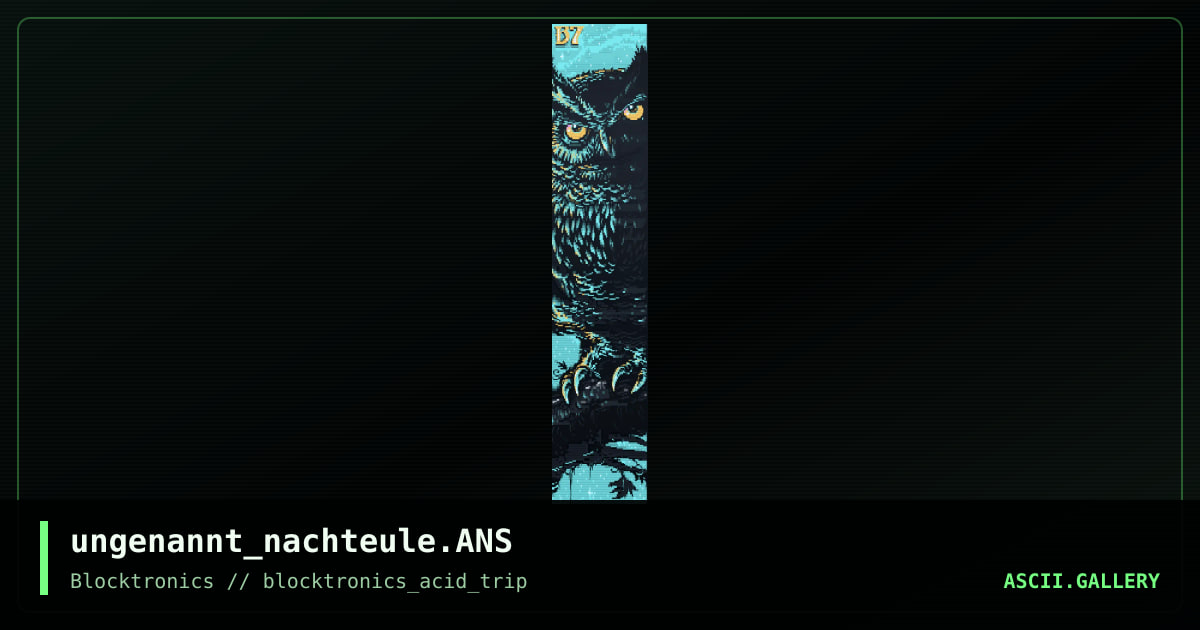 nacht eule, by ungenannt, 2013