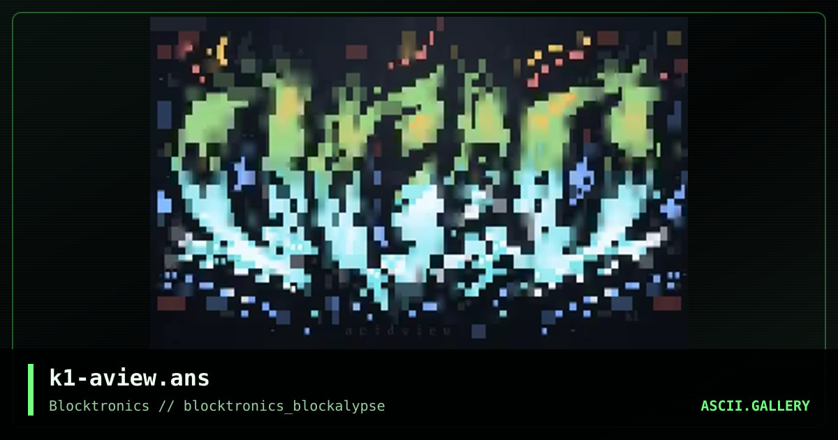 k1-aview.ans, by knocturnal, 2014