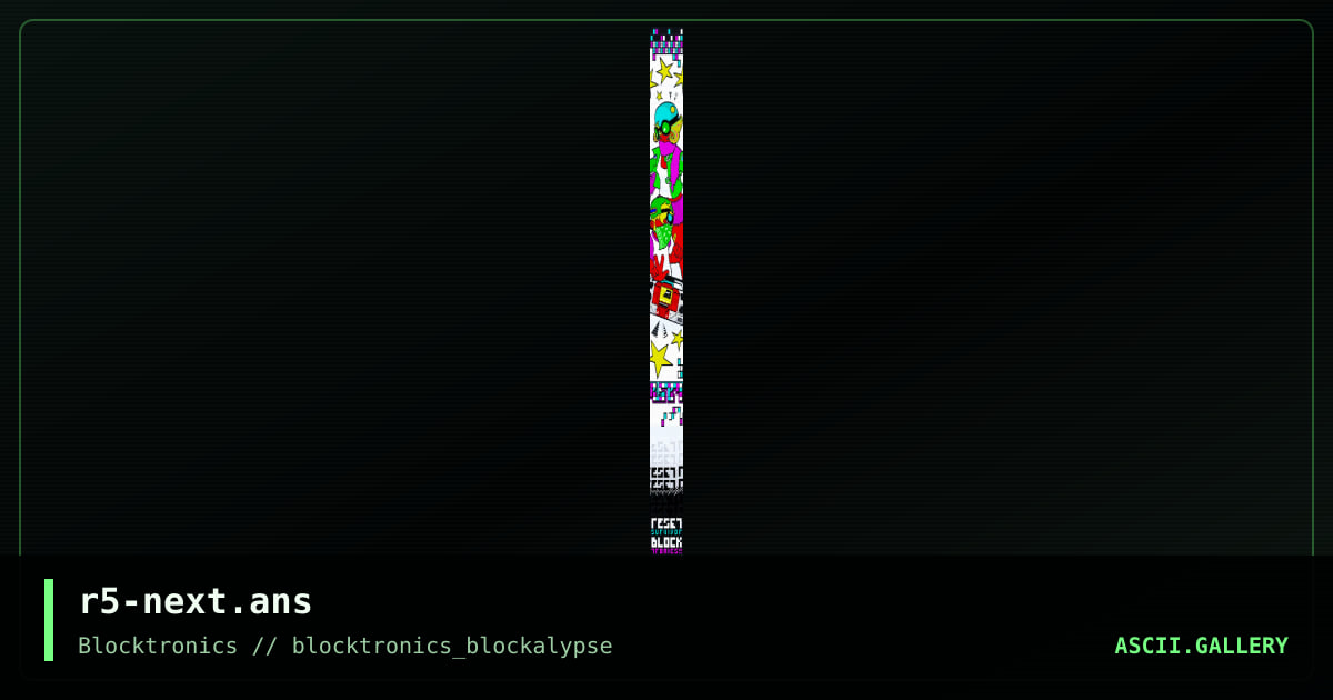 future g4ngs of the blockalypse, by resetsurvivor, 2014