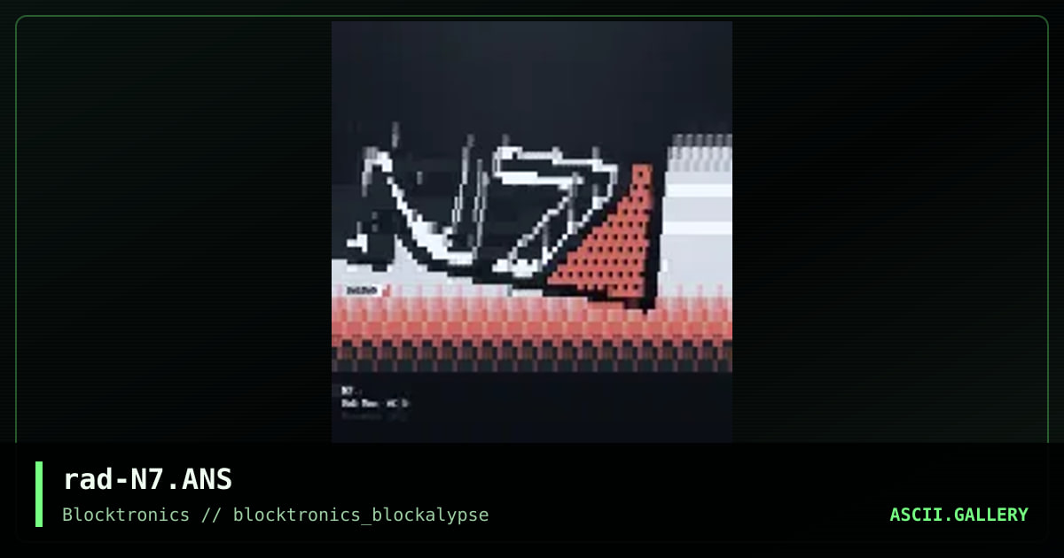 N7, by radman, 2014