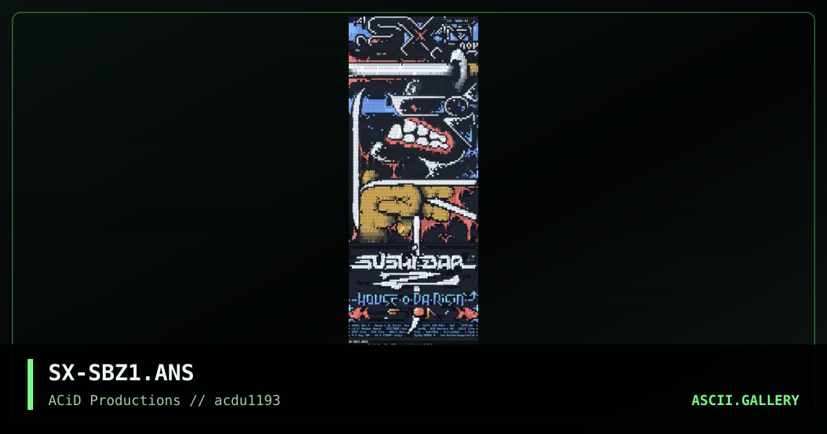 SX-SBZ1.ANS, by sushi x, 1993