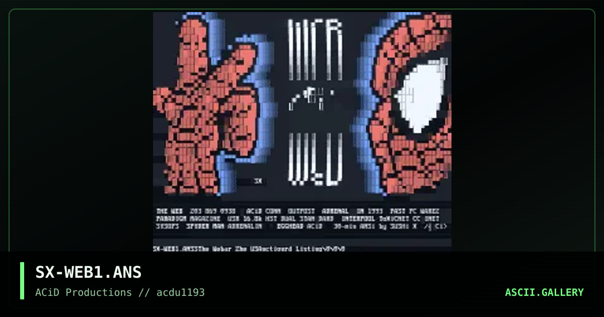 SX-WEB1.ANS, by sushi x, 1993