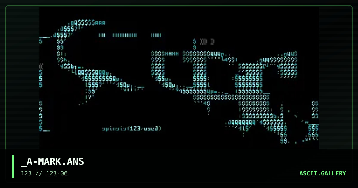 _A-MARK.ANS, by deviant, absent spinsister, 2000