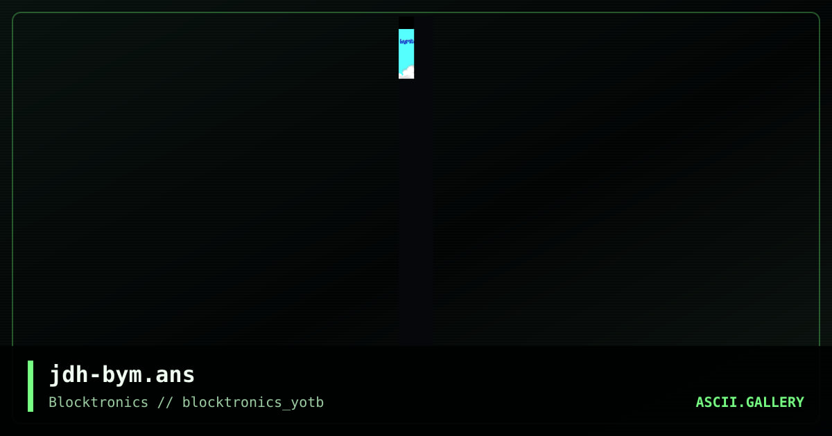 jdh-bym.ans, by jdh, 2015