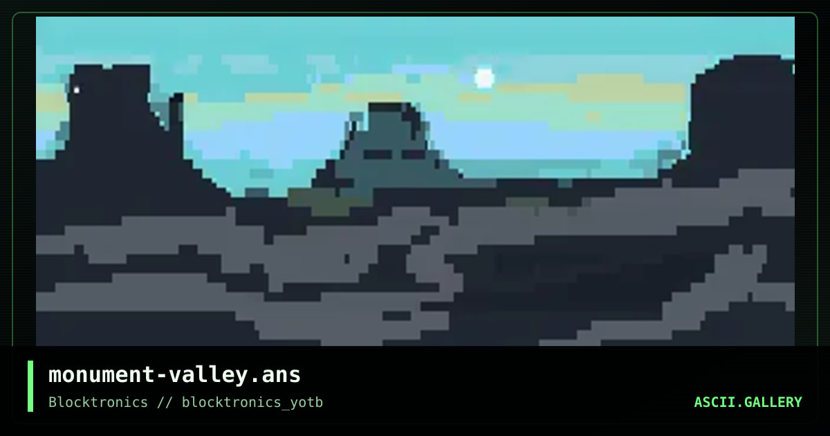 monument-valley.ans, by tcf, 2015