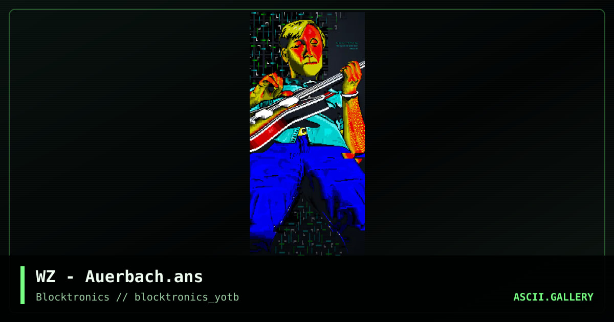 Auerbach, by whazzit, 2015