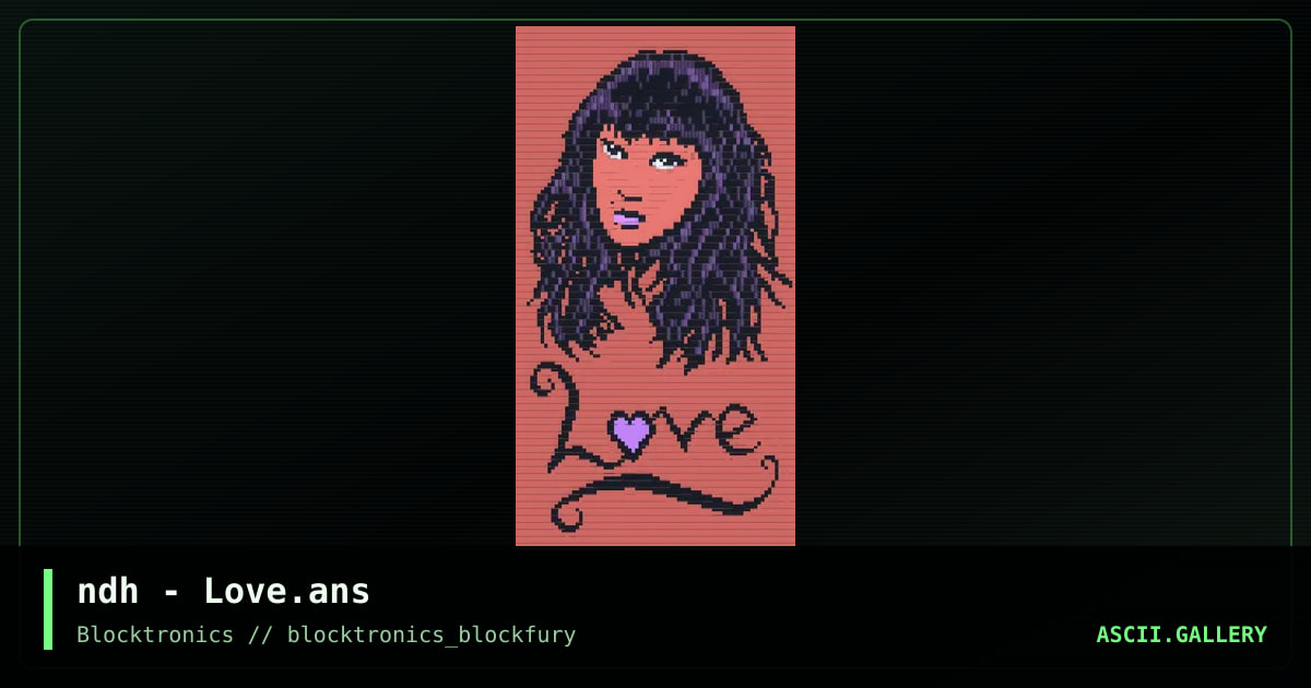 Love, by ndh, 2015