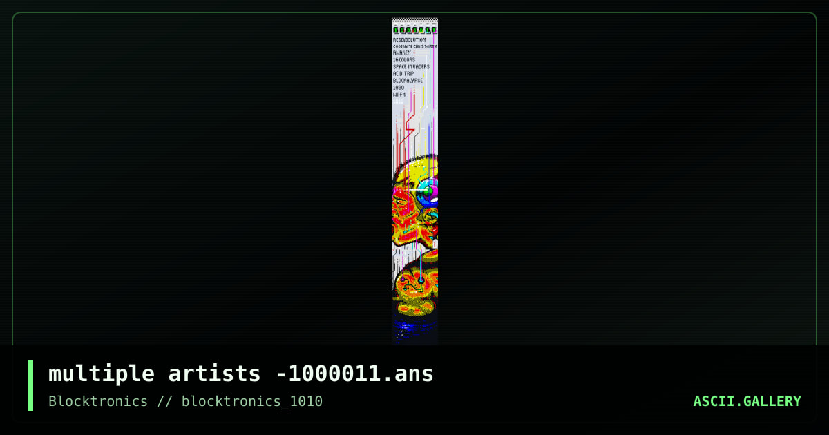 multiple artists -1000011.ans, by enzo, zeus ii, smoke, tcf, 2014