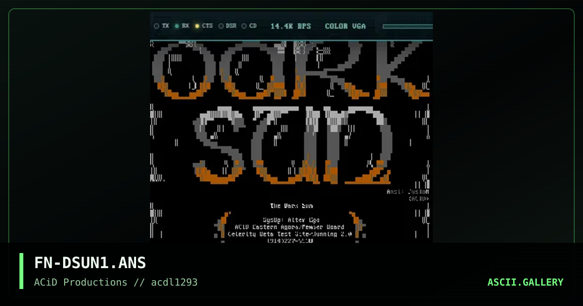 FN-DSUN1.ANS, by fusion, 1993