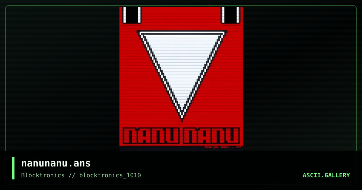 nanu nanu, by mork from ork, 2014