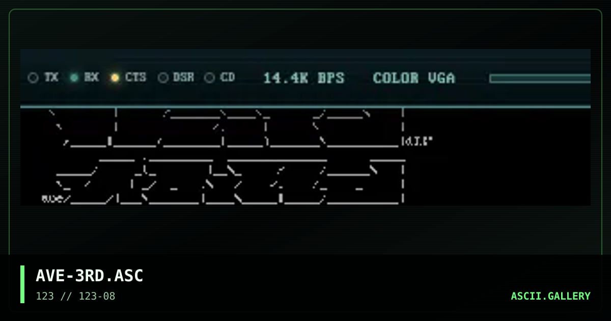 AVE-3RD.ASC, by avenger, 2000