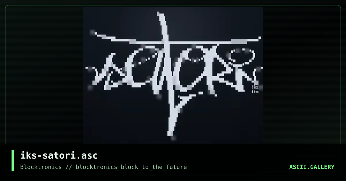 iks-satori.asc, by irokos, 2015