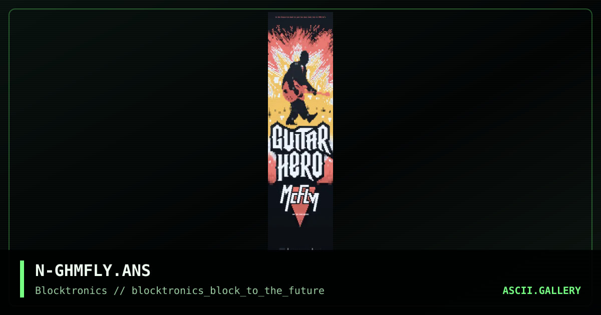 guitar hero mcfly, by nail, 2015
