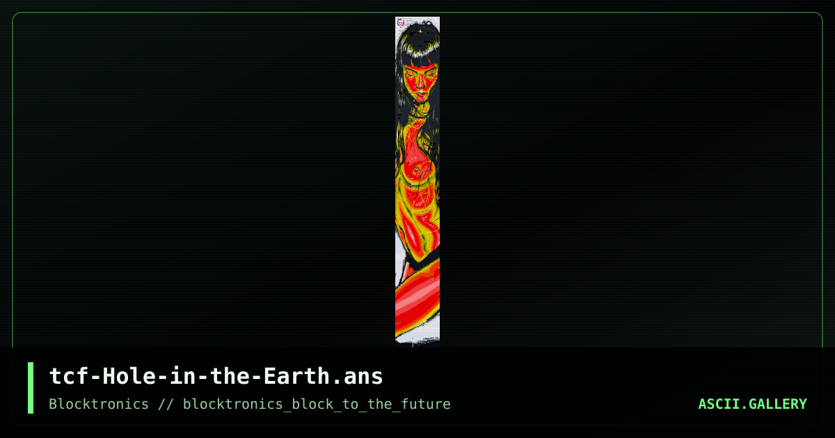 tcf-Hole-in-the-Earth.ans, by tcf, 2015
