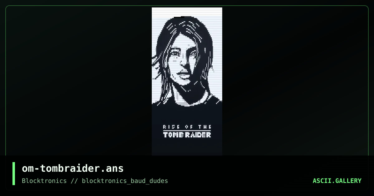om-tombraider.ans, by otium, 2016