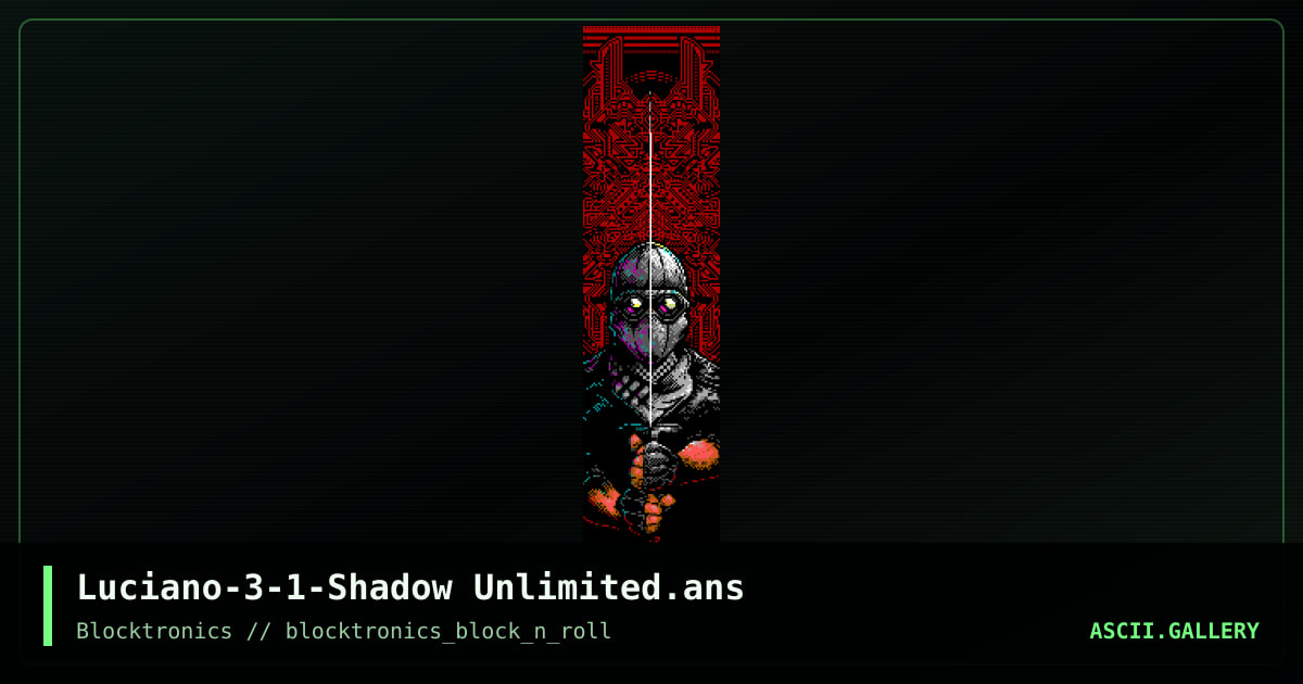 Luciano-3-1-Shadow Unlimited.ans, by enzo, 2016