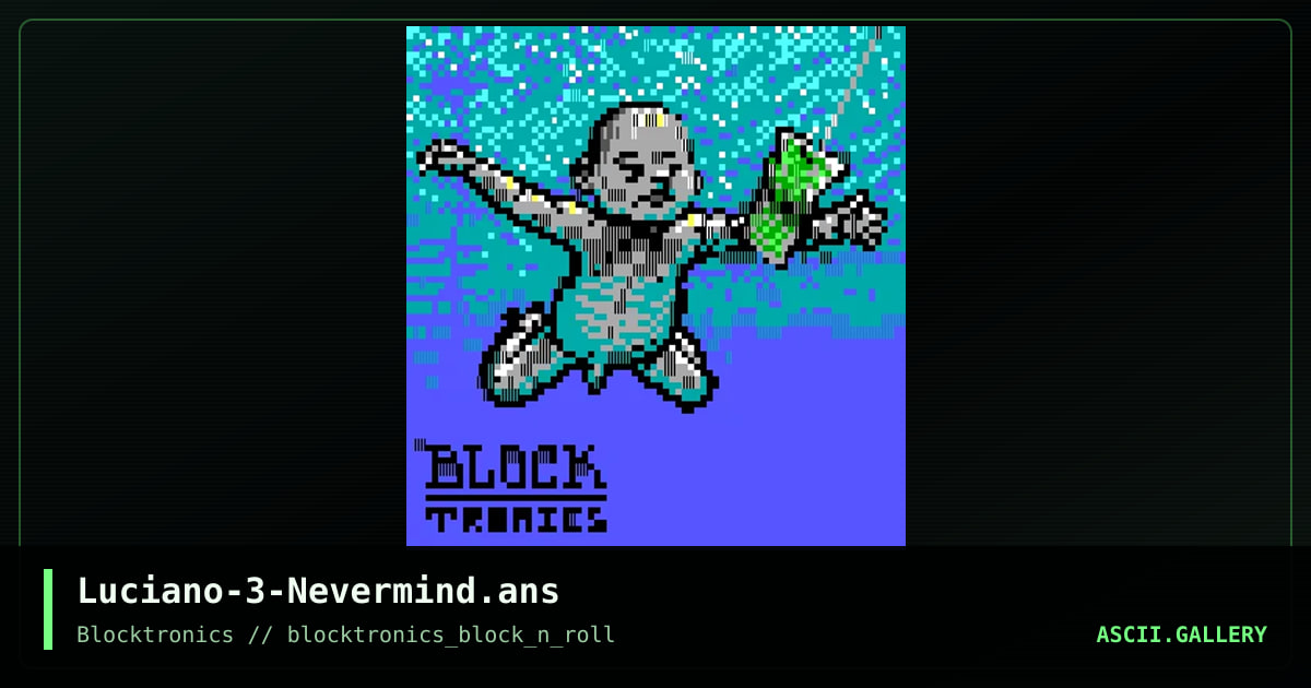 Luciano-3-Nevermind.ans, by enzo, 2016