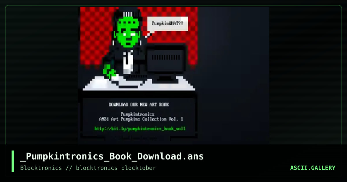 _Pumpkintronics_Book_Download.ans, by enzo, 2016