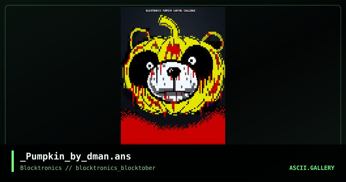 pandpkin, by dman, 2016