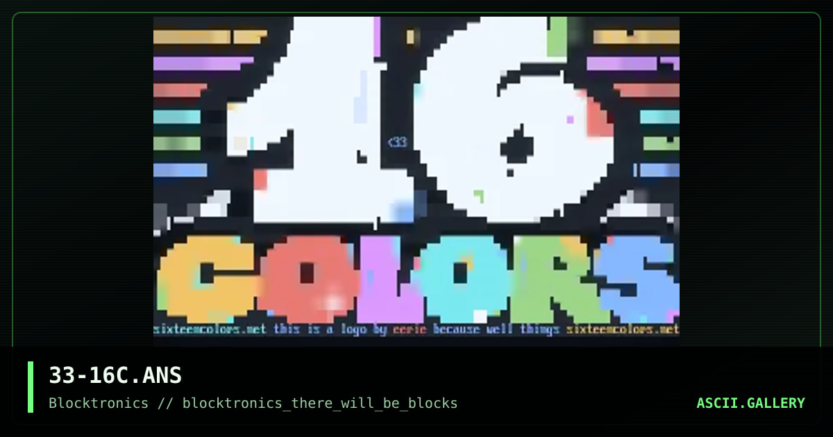33-16C.ANS, by eerie, 2017