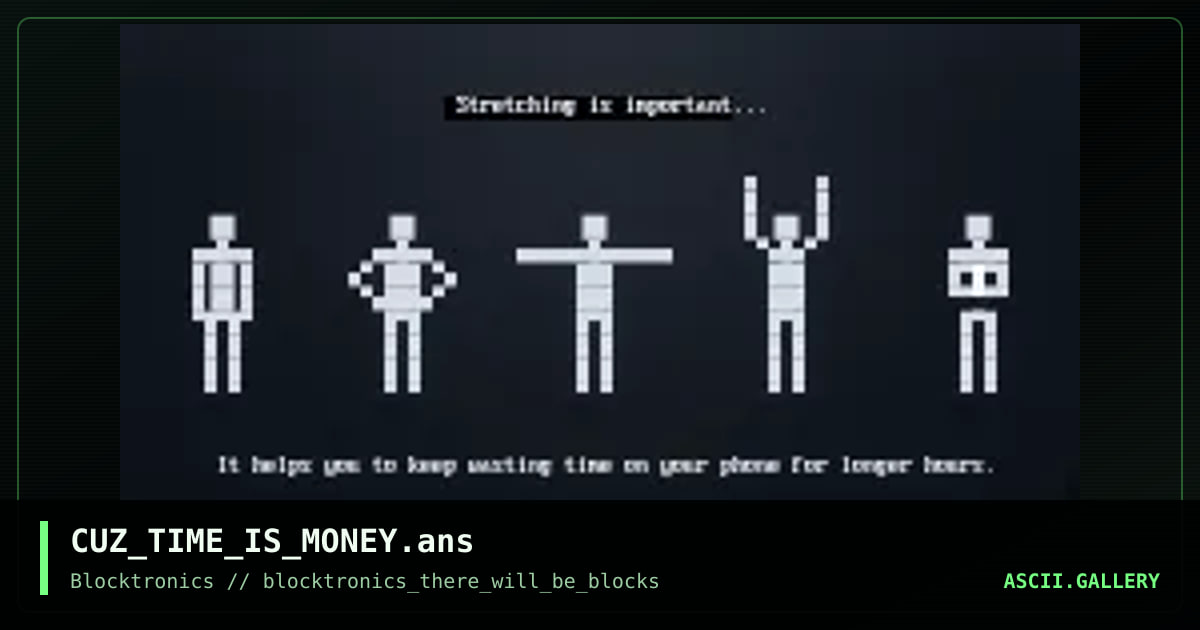 CUZ_TIME_IS_MONEY.ans, by untagged, 2017