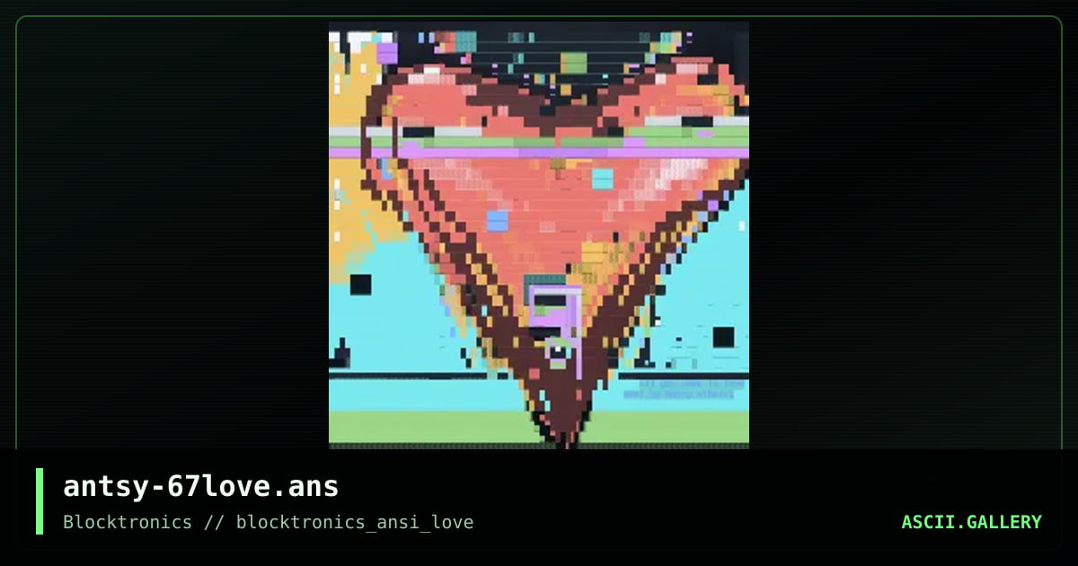 i love 67, by antsy atheist, 2017