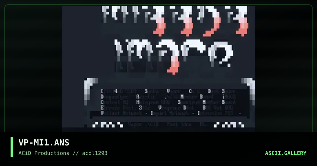 VP-MI1.ANS, by vapor, 1993
